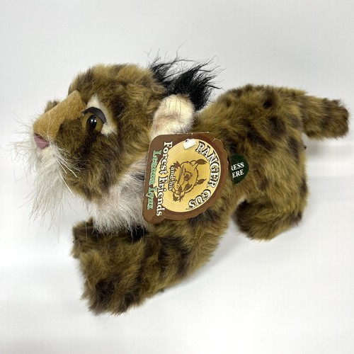 Realistic Lynx Ranger Gus Leanna Lynx Plush Stuffed Animal  Works