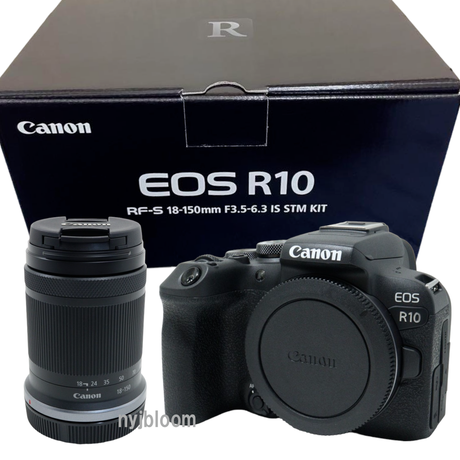 Canon EOS R10 Mirrorless Camera with RF-S 18-150mm Lens + 2 Pack SanDisk  64GB Memory Card + Case + ZeeTech Accessory 