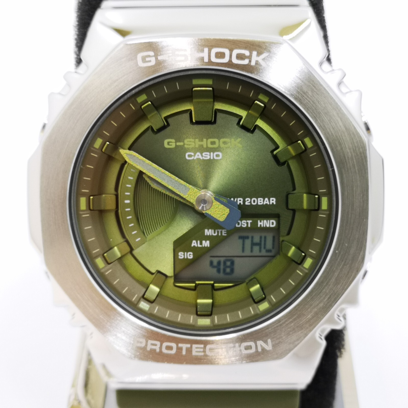 GM-S2100-3A | G-SHOCK ANALOG-DIGITAL Silver | CASIO