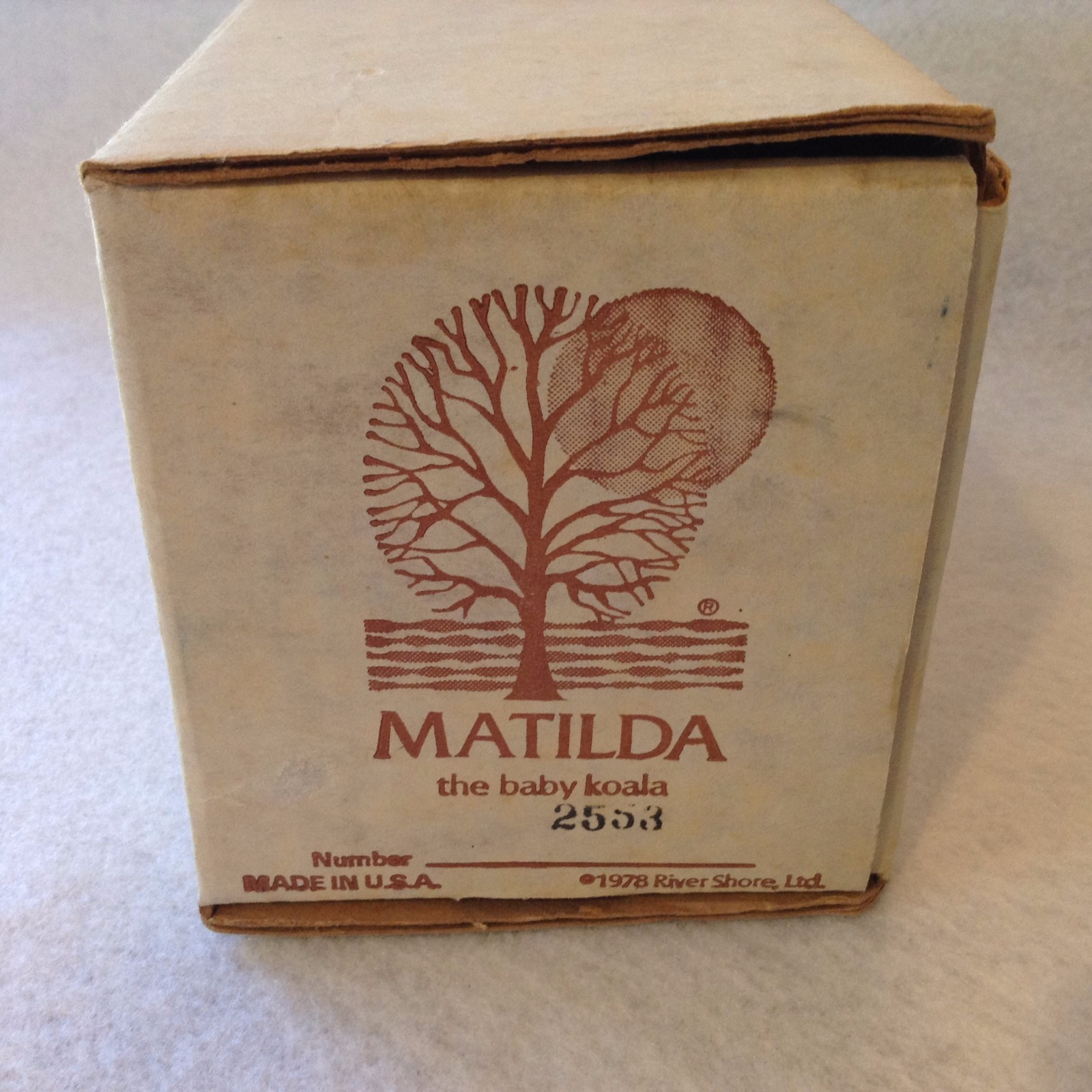 Roger J Brown Porcelain Sculpture Matilda The Baby Koala Limited Edition