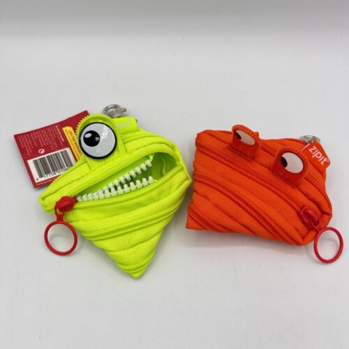 2 NWT Zipit Coin Purse Mini Wallet Red Green New With Tags 3 Inches eBay