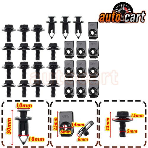 Hardware Kit Bolts Clips For Infiniti G35 Sedan Coupe