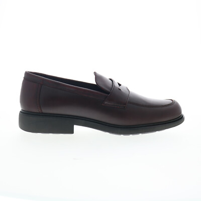 Drew Essex 43950-51 Мужские бордовые широкие мокасины и слипоны Penny Shoes