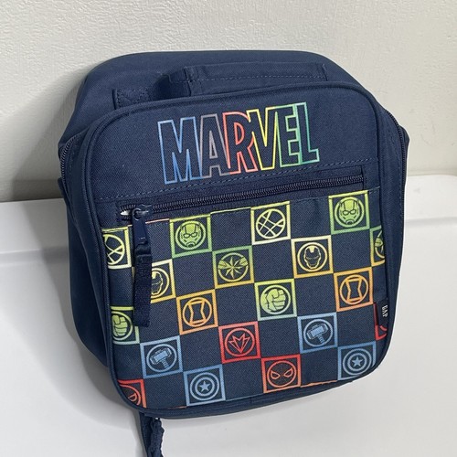 Navy Insulated Top Handle Canvas