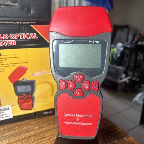 NOYAFA-NF911C  optical power meter PON Power Meter, FC/SC/ST/LC Interface READ