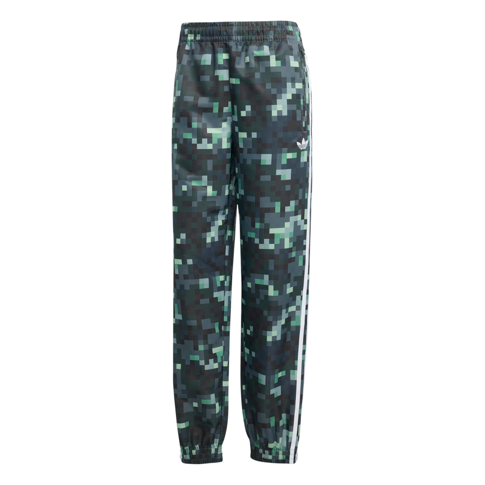 Men's Adidas Originals X Silver Green Minecraft Track Pants