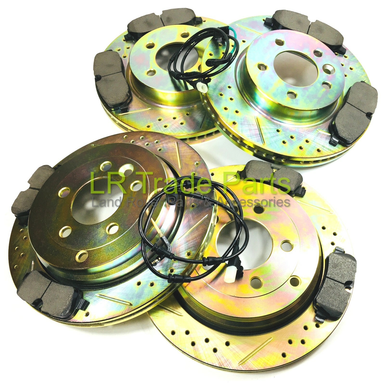 RANGE ROVER SPORT 2.7 TDV6 FRONT & REAR PERFORMANCE BRAKE DISCS & PADS