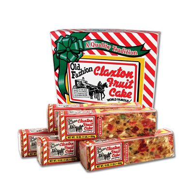 Claxton Fruit Cake - 5-1 Lb. Regular Recipe