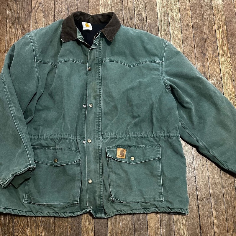 Vintage Y2K 90's Carhartt Canvas Ranch Jacket CQ8194 3XL Aspen
