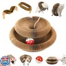 Planatex Kitty Kurlz Cat Toy, Magic Organ Scratching Board, Foldable Cat Scratcher Toy, Accordion Scratcher with Bell Ball, Interactive Pet Toys for Indoor Cats, Mental and Physical Stimulation