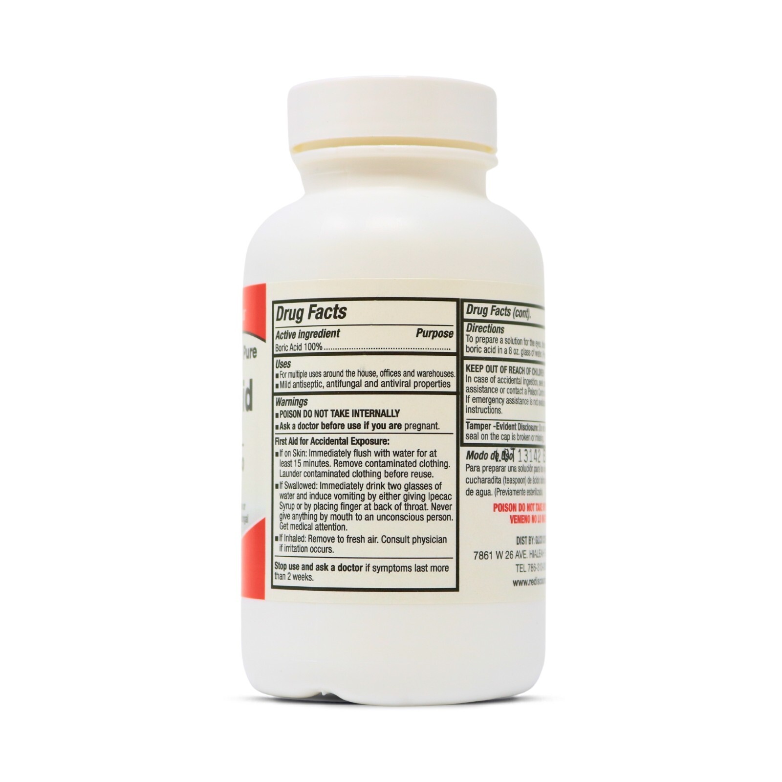 Arymar Multi-Use Boric Powder - Eco-Friendly Cleaning Solution, 4oz