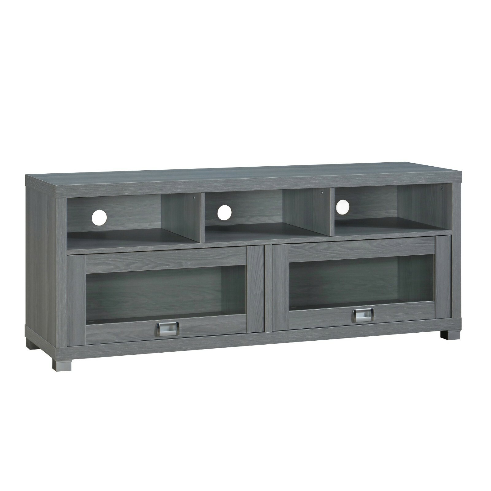For Tvs Up To 65" With Storage Cabinets And Shelve