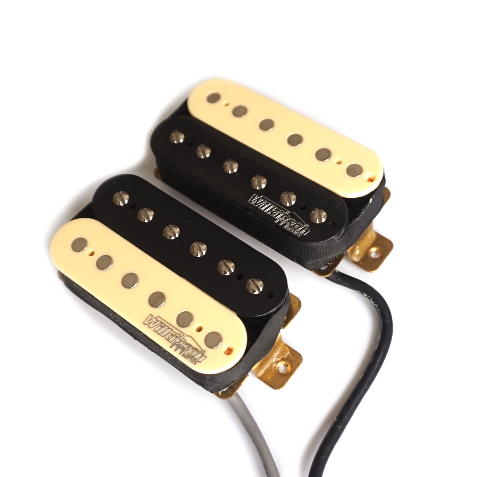 Wilkinson M-Series Humbucker Pickups (Neck, Bridge or Set) – WOHZB ‘HOT’ Zebra