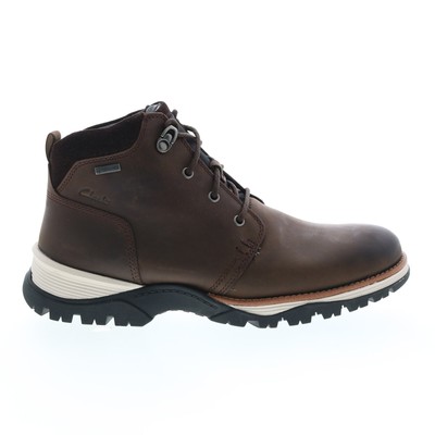 Мужские коричневые походные ботинки Clarks Topton Mid Gore-Tex GTX 26161405