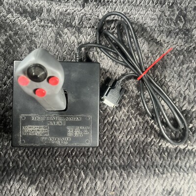 Thrustmaster Flight Control System Mark 1 Joystick DB15 PC Cointroller UNTESTED