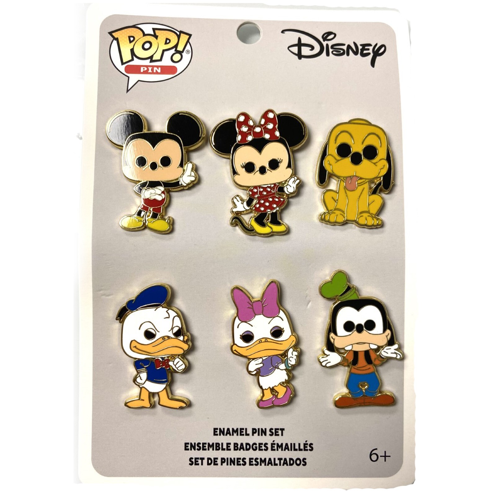 Набор булавок Funko Disney POP из 6 упаковок НОВЫЙ В НАЛИЧИИ