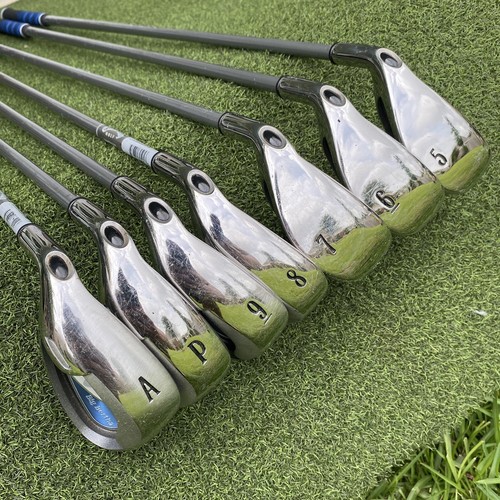 Women’s Left Handed Callaway Big Bertha 5-PW, AW Iron Set Ladies Flex Shafts