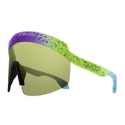 Pre-owned Gucci Gg1477s 001 Violet Shaded Green/light Green Purple Sunglasses Authentic