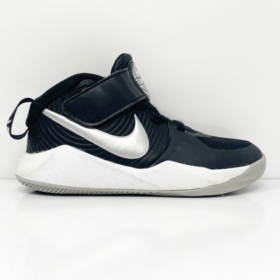 

Черные баскетбольные кроссовки Nike Boys Team Hustle D 9 AQ4225-001, размер 11C, Черный, Team Hustle D 9