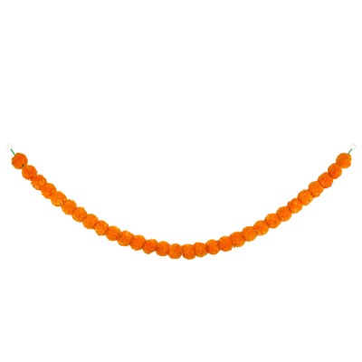 Artificial Marigold Flowers Garland Diwali Wedding Decor Garlands Garden Decor