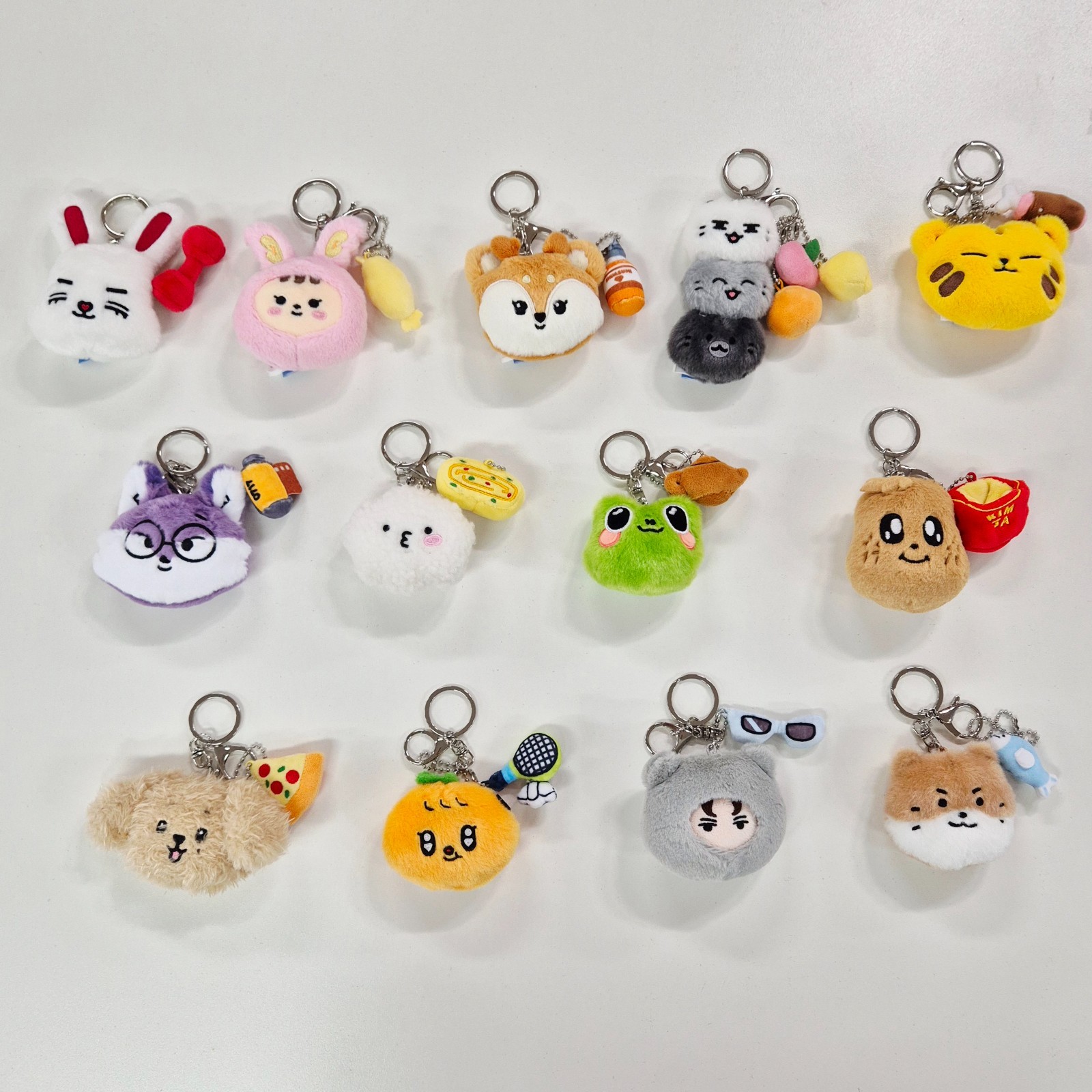 IN STOCK] SEVENTEEN Face Plush Keyring MINITEEN HOUSE PARTY POP-UP