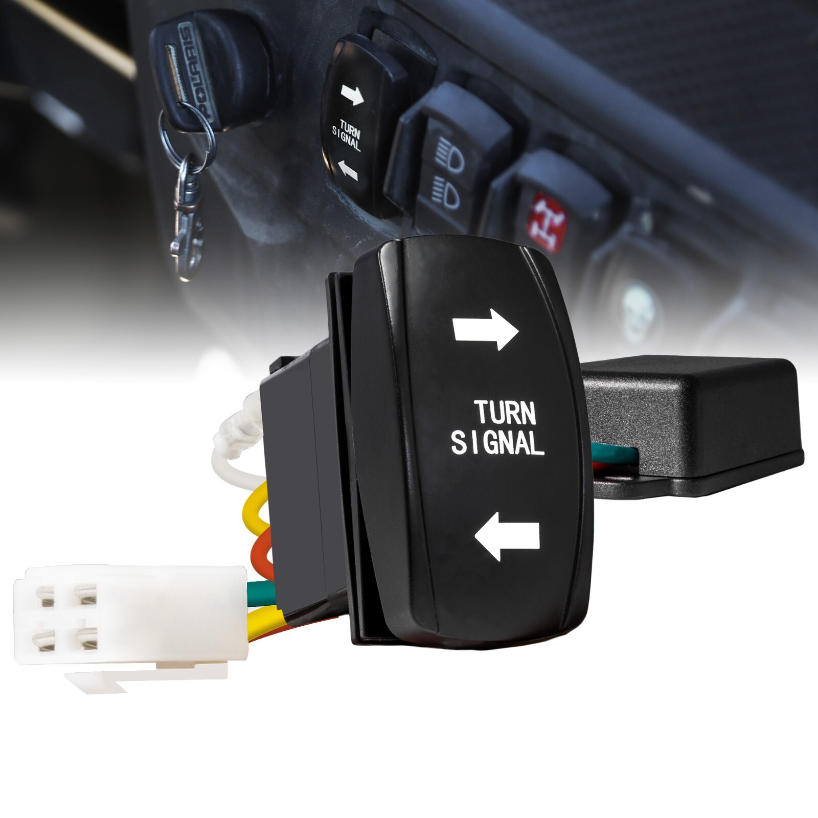 Smart Turn Signal Switch for UTV ATV Street Hot Rods