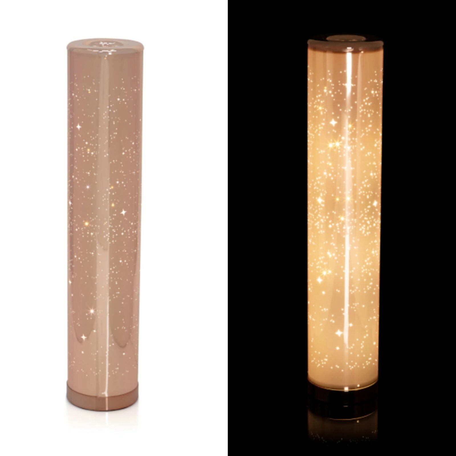 Stimmungslicht, Sternlampe, Tischlampe, Stehlampe, Leuchte mit 90 LED's, Rosé