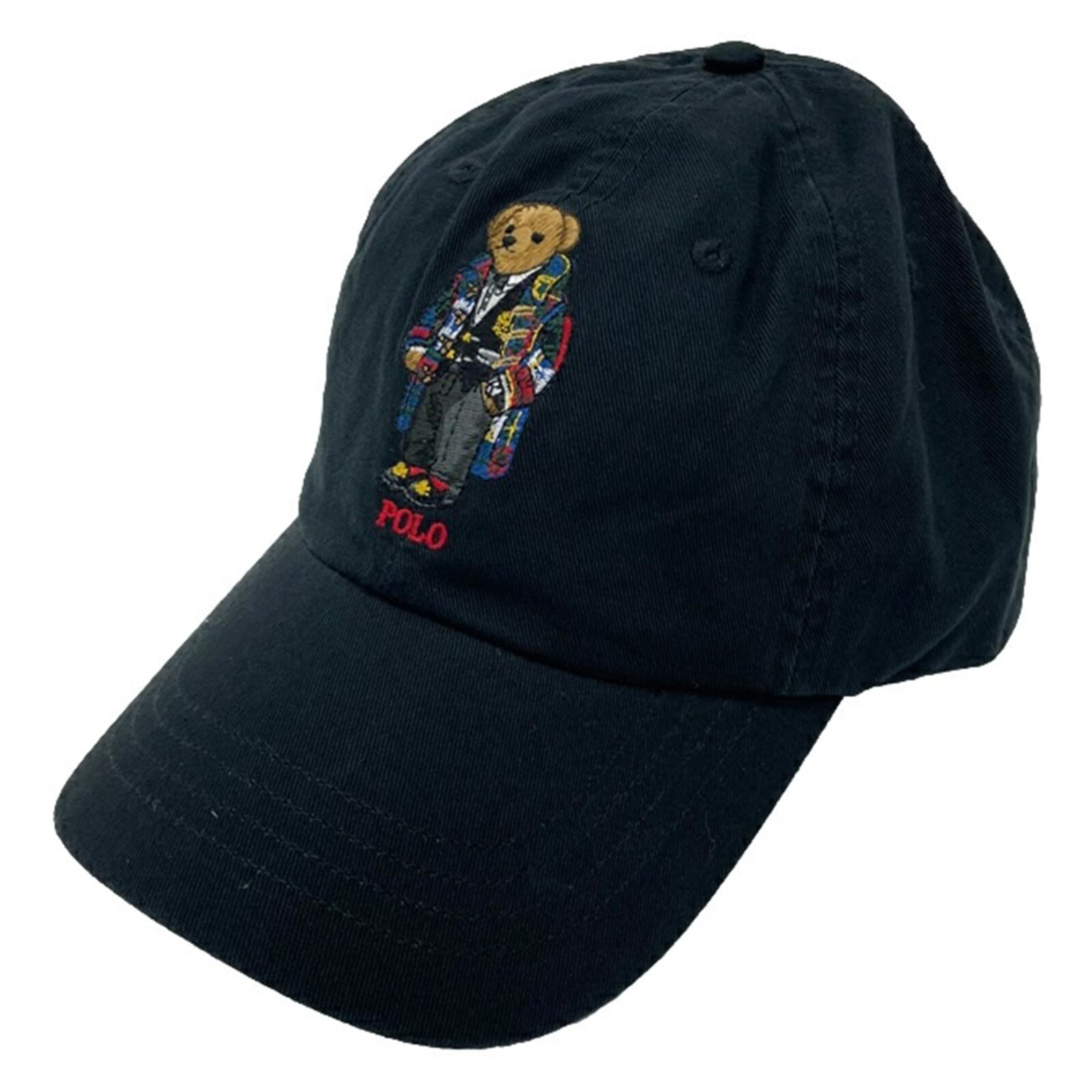 Бейсболка Polo Ralph Lauren Preppy Bear Polo Bear - Черная