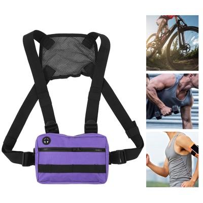 Running top chest pack
