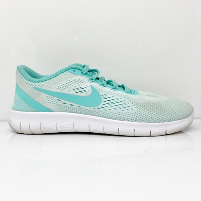 Nike Boys Free RN 833993-100 Зеленые кроссовки для бега Размер 5Y