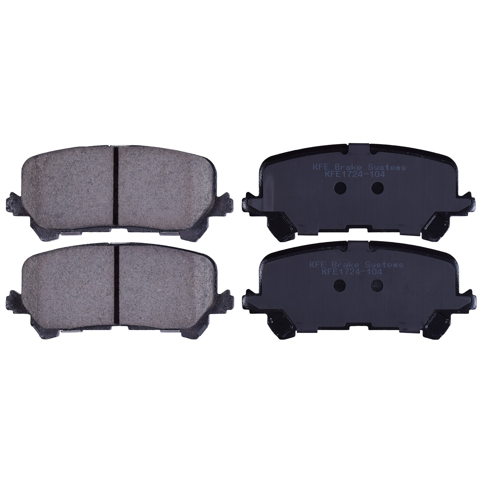 REAR Disc Brake Pad Premium Ceramic For 16-20 Honda Pilot 17