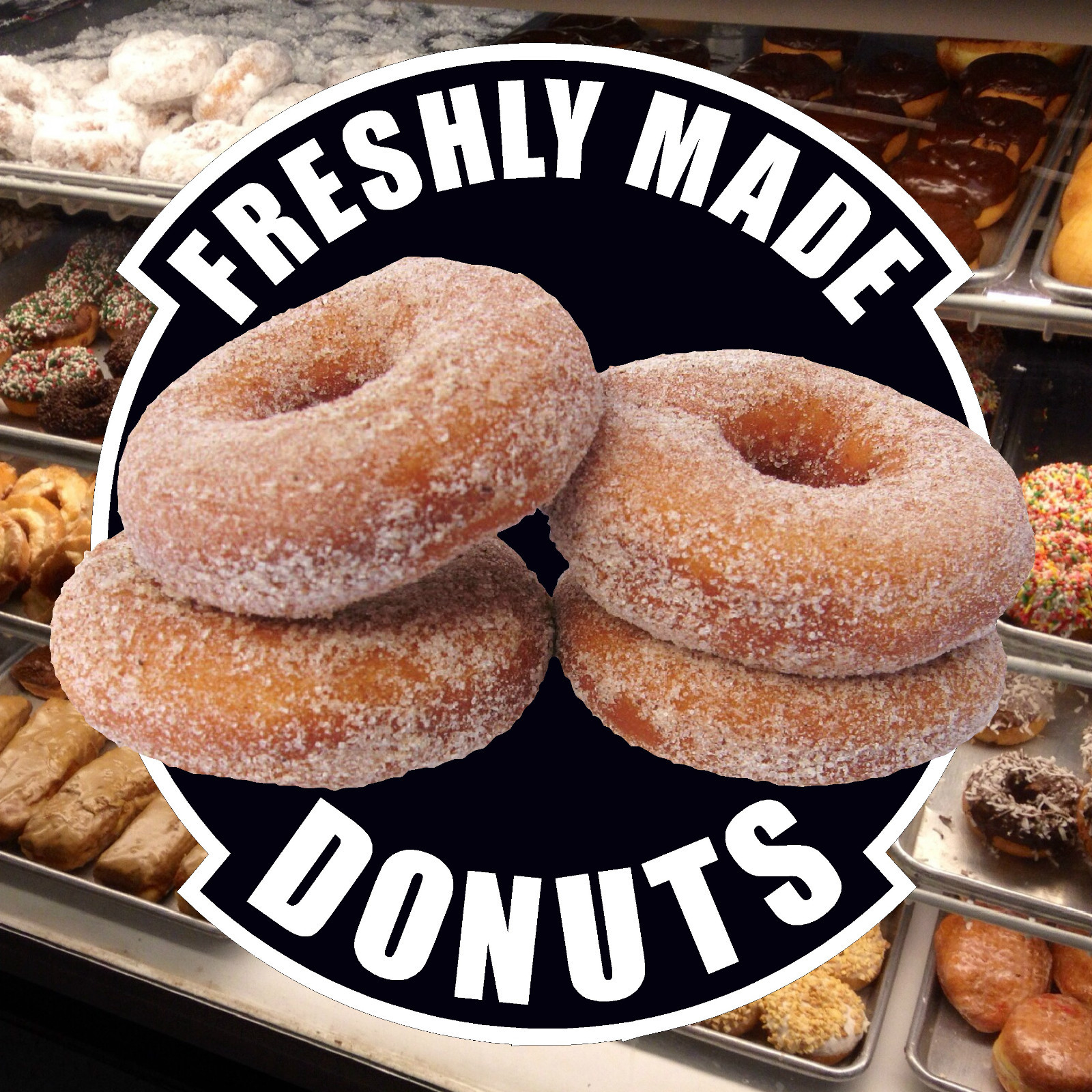 Donuts Doughnut Vinyl Sticker Sign Catering Van Restaurant Cafe Coffee Shop Pub Ebay