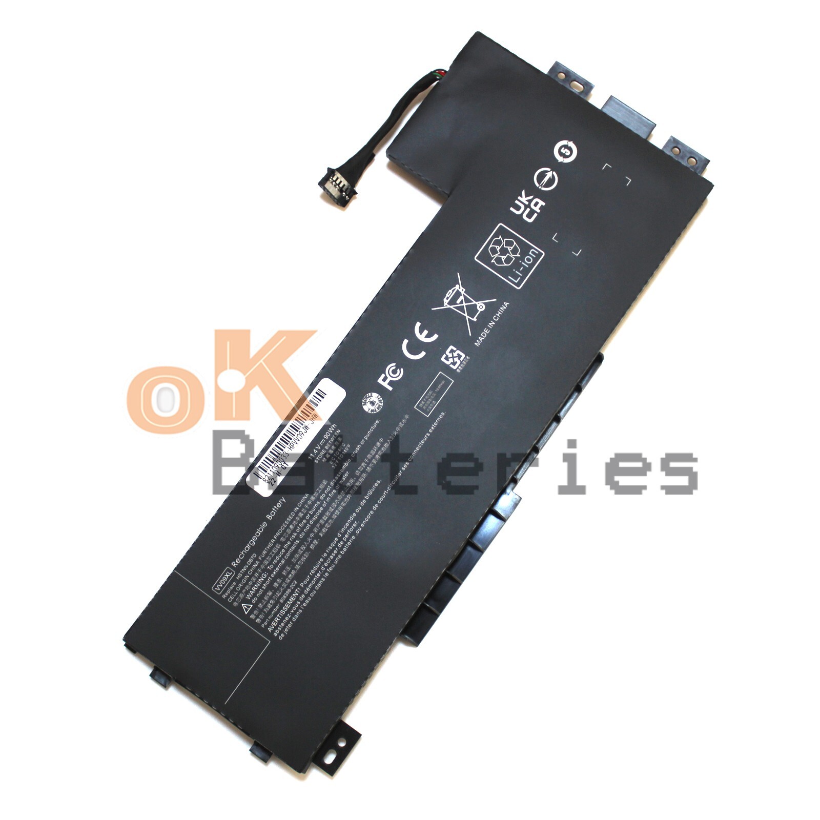 New VV09XL 90Wh Battery for HP ZBook 15 17 G3 808452-002