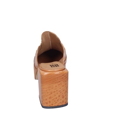 MOMA SHOES WOMEN MOMA SANDALS BROWN LEATHER 1GS448-NAP BC64