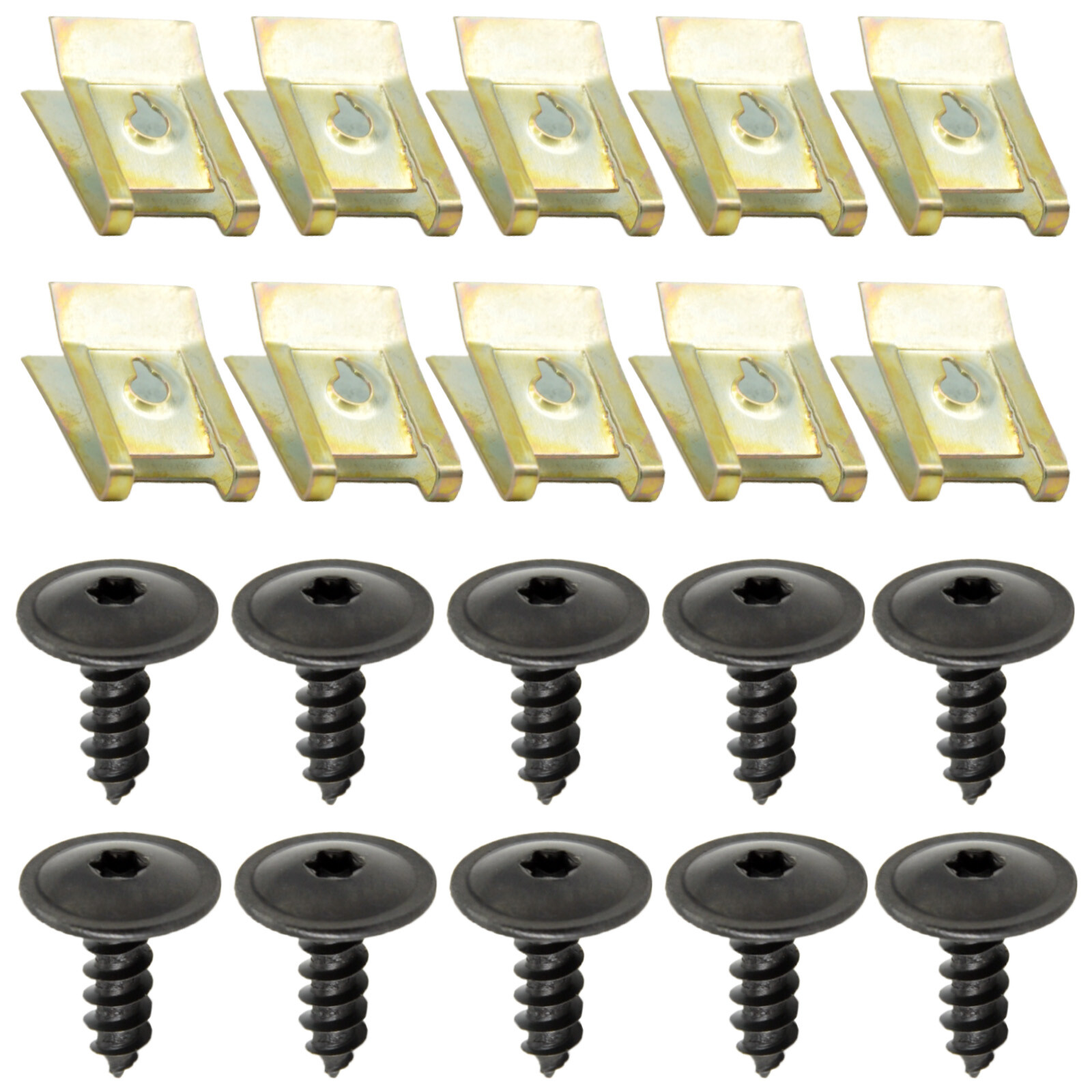 20x New Fender Liner Splash Shield Guard Screws FOR VW Jetta Golf Passat Beetle