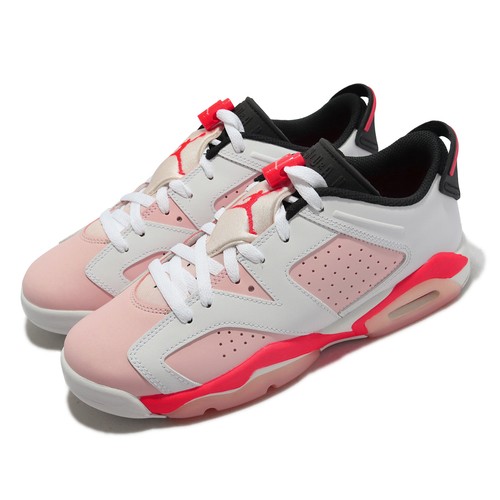 Nike Air Jordan 6 Retro Low GS Atmosphere Pink White Kids Women AJ6 768878-102