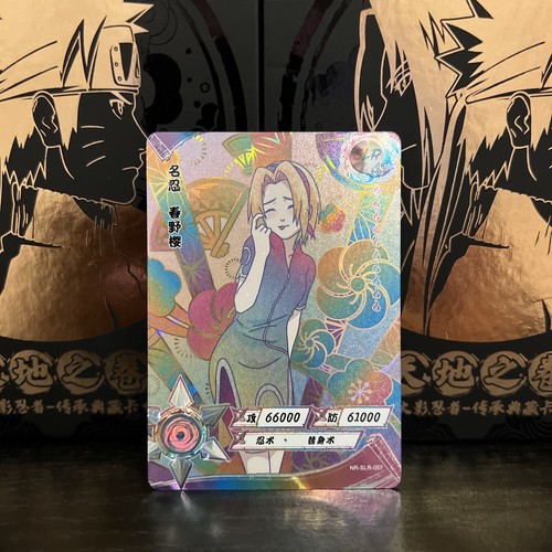 The Beautiful White SLR Sakura NR-SLR-057 Naruto Kayou Card