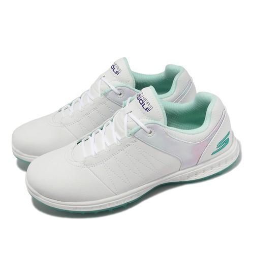 Женские шипы для гольфа Skechers Go Golf Pivot-Splash цвета морской волны, акварельные цвета 123066-WMLT