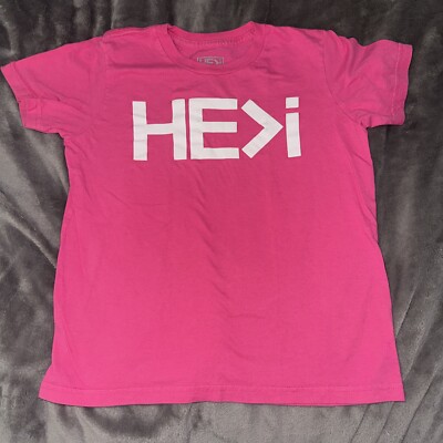 He i Is Greater Than I  Kids Child Pink Shirt Size 10