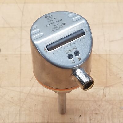 IFM/Efector SID10ABBFPKG/US, SI5000 Flow Monitor LED Indicator Scale Display