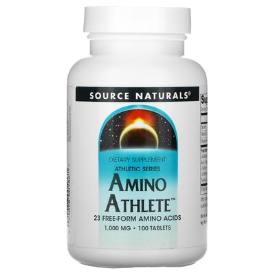 Athletic Series, Amino Athlete, 1000 мг, 100 таблеток