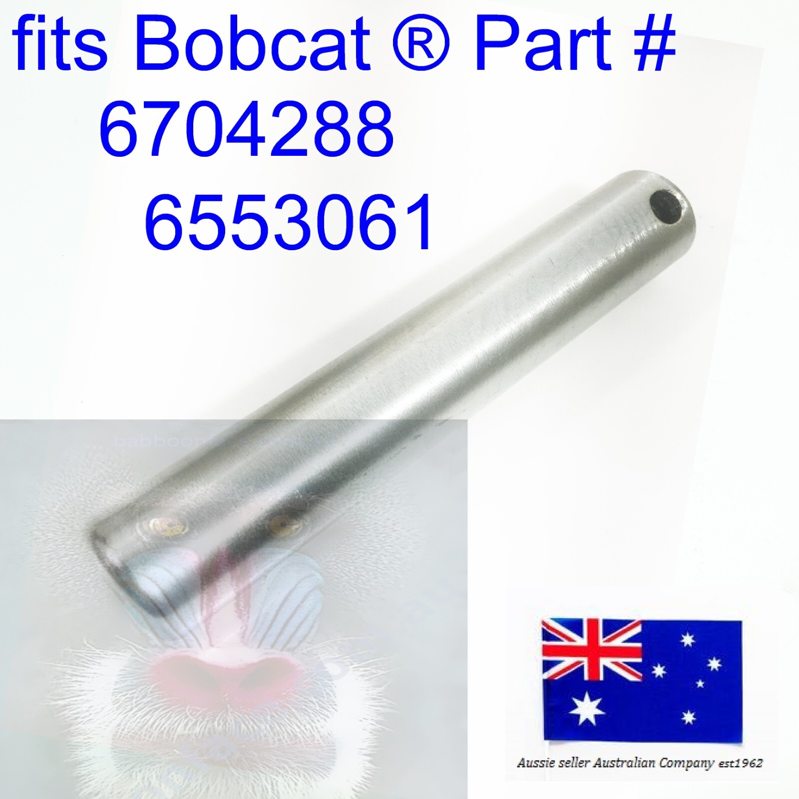 for Bobcat Tilt Cylinder Upper Pivot Pin 6704288 6553061 645