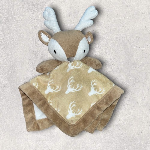 Lovey Deer Antlers  Plush Wildlife Rustic Brown