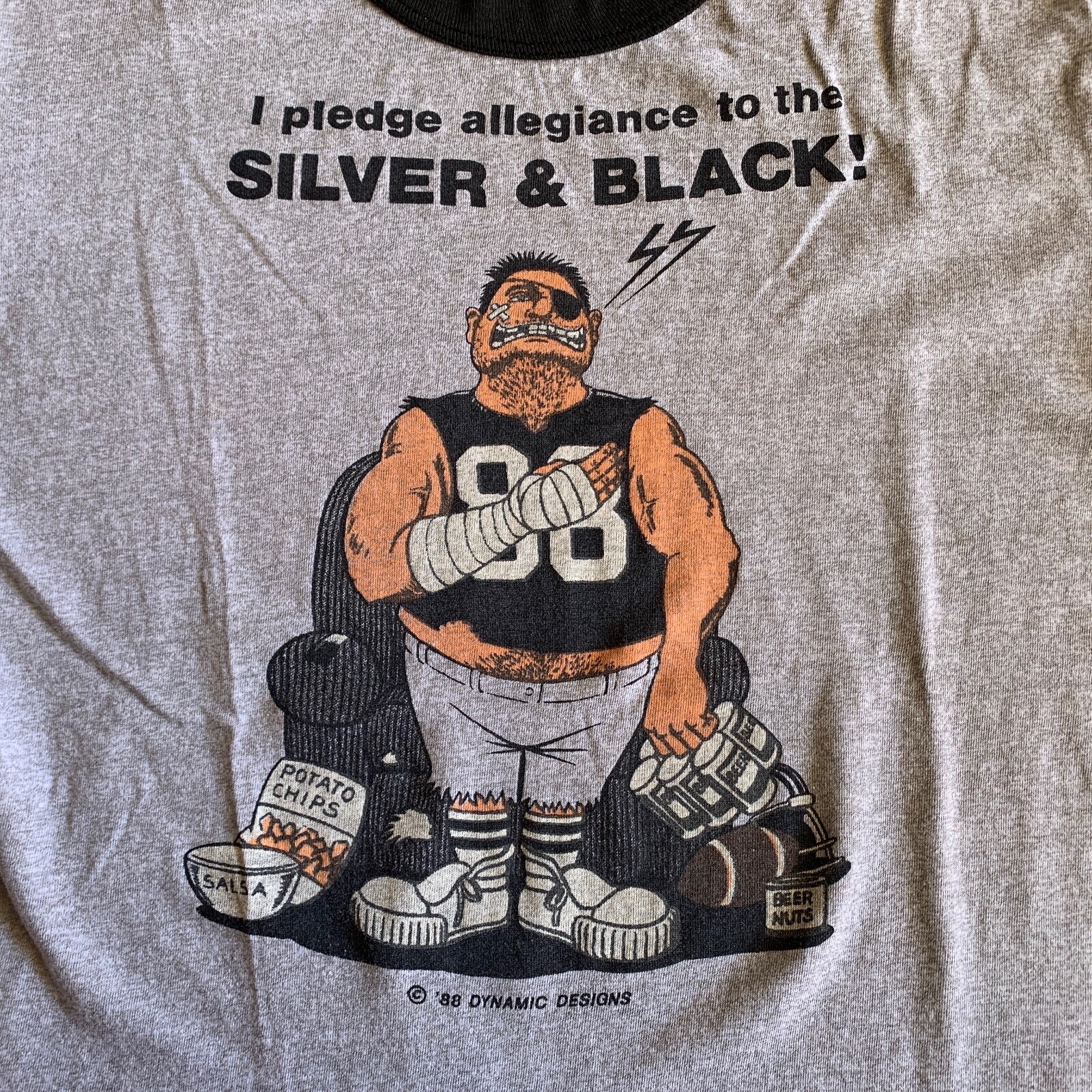 ロサンゼルス・レイダース フットボールTシャツ Lサイズ ロサンゼルス・レイダース フットボールTシャツ Lサイズ