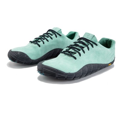 MERRELL MERRELL WOMENS MOVE GLOVE SUEDE TRAIL RUNNING SHOES TRAINERS SNEAKERS - BLUE