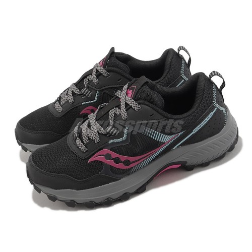 

Saucony Excursion TR16 Широкие черные женские кроссовки цвета фуксии с хвостом S1074510, Черный, Excursion Tr16 Wide