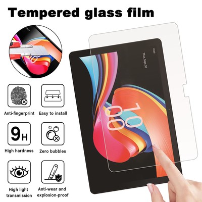 2X Screen Protector For TCL TAB 10L Gen2 10.1'' Tablet Tempered Glass Film