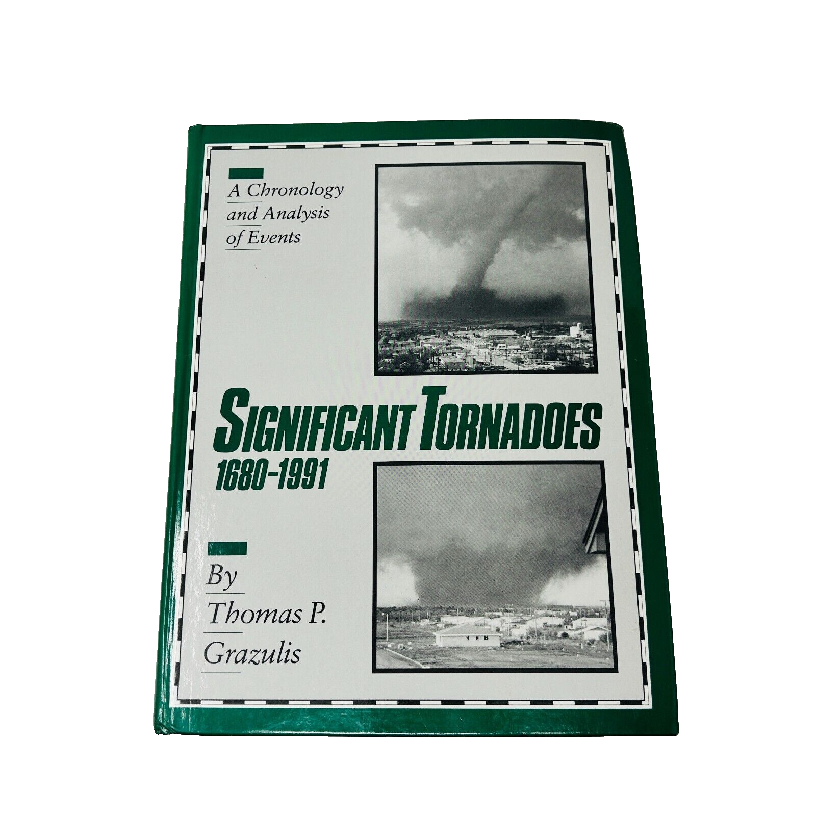 Significant Tornadoes 1680-1991 Book By Thomas Grazulis RARE