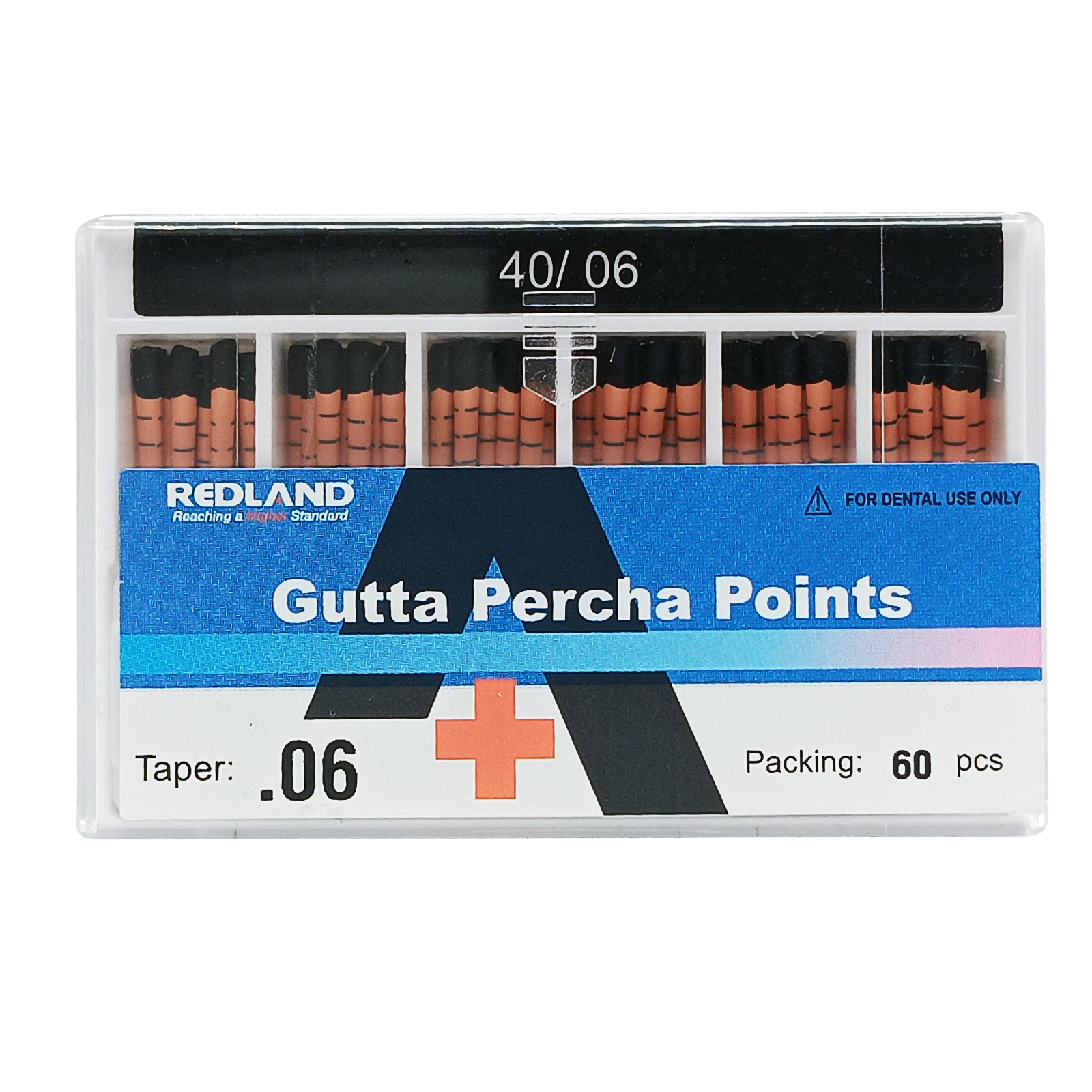 REDLAND MM Marked Endodontic Gutta Percha Point .02/.04/.06 Taper All Size 15-40