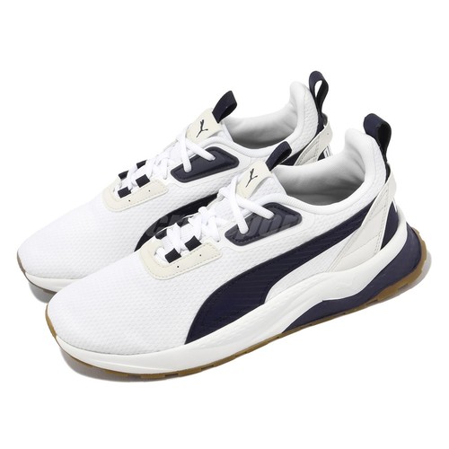 Мужские шоссейные кроссовки Puma Anzarun FS 2.0 White Navy Vapor Grey 390982-08